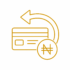 Alt Text: Refund and payment return icon