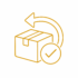 Returns and replacement icon