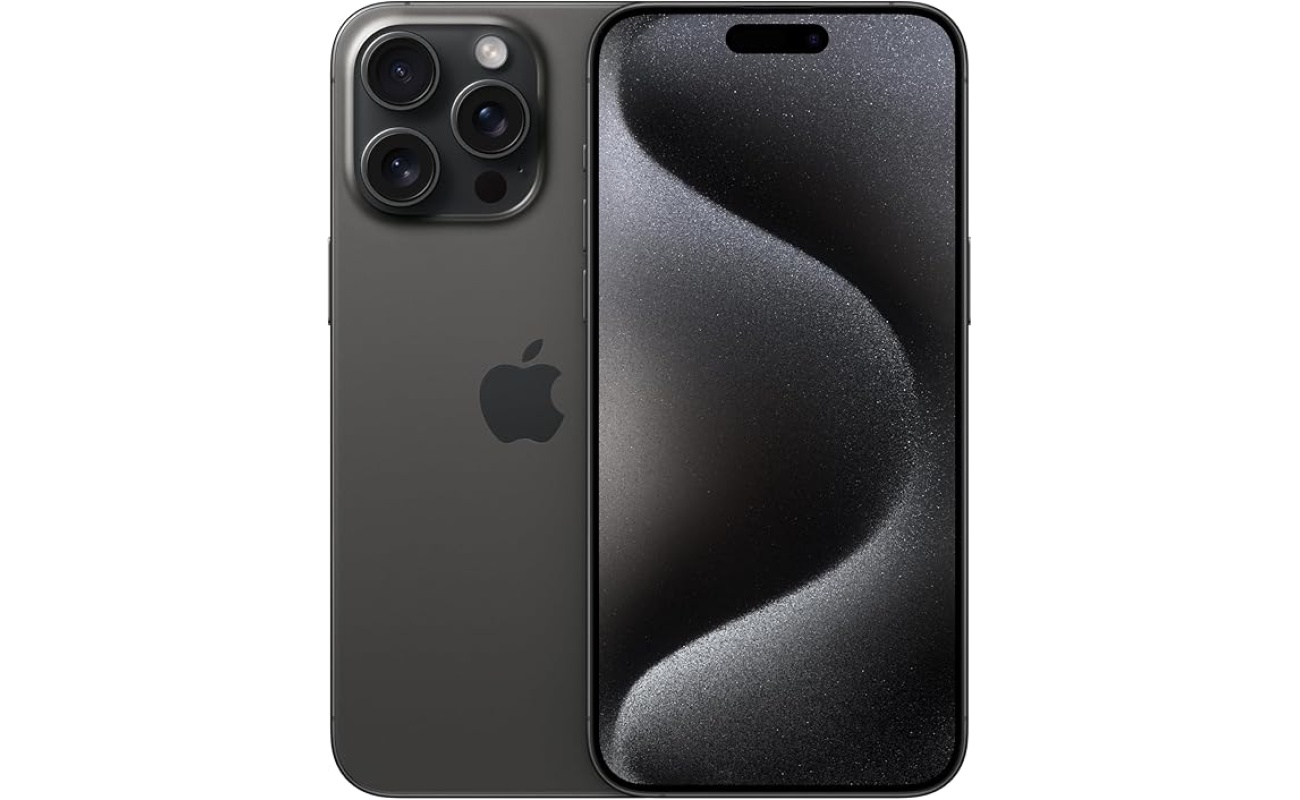 Apple iPhone 15 Pro 256GB 8GB RAM 5G Black Titanium smartphone