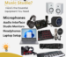 Essential music studio equipment in Nigeria by idfinestores