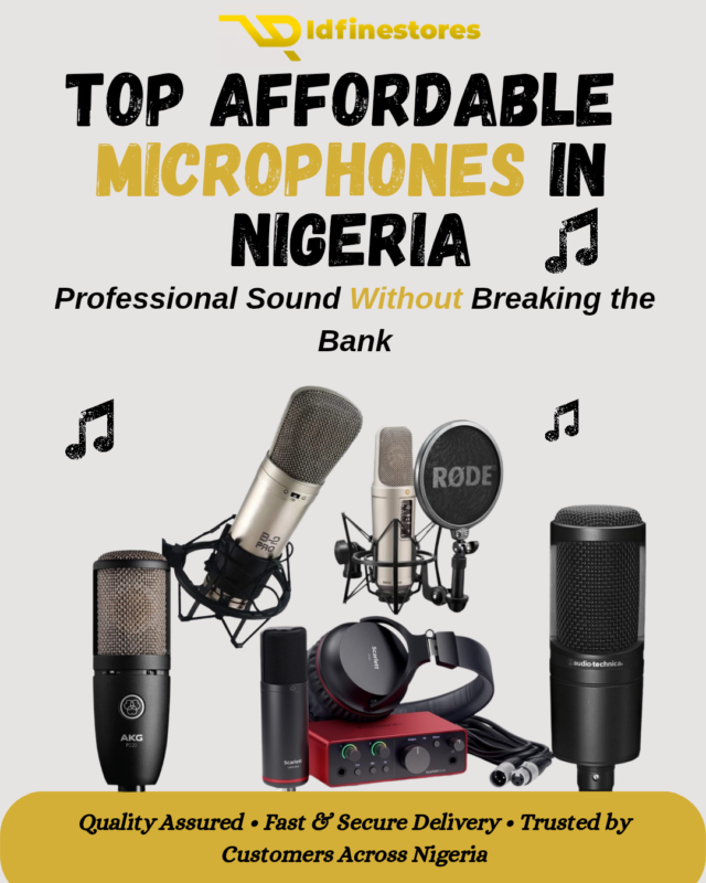Top Affordable Microphones in Nigeria for Recording and Podcasting