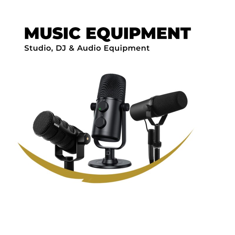 Professional music and studio equipment in Nigeria
