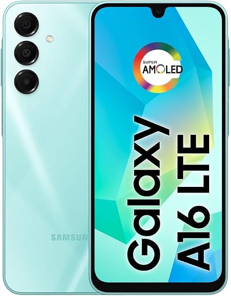 Samsung Galaxy A16 256GB 8GB RAM – 6.7" | 4G LTE - LIGHT GREEN Samsung Galaxy A16 256GB 8GB RAM 6.7 inch 4G LTE