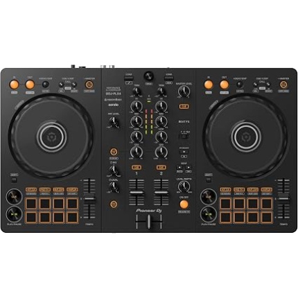 Pioneer DJ DDJ-FLX4 black 2-channel DJ controller with jog wheels and performance pads