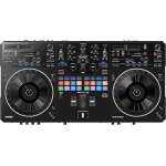 Pioneer DJ DDJ-REV5 black 2-channel scratch-style DJ controller with large jog wheels and performance pads