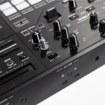 Pioneer DJ DDJ-REV5 black 2-channel scratch-style DJ controller with large jog wheels and performance pads