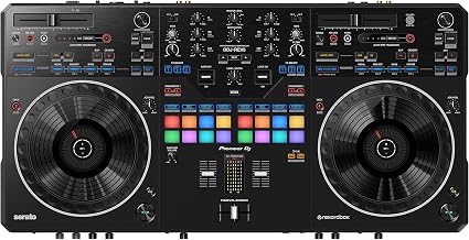 Pioneer DJ DDJ-REV5 DJ Controller Pioneer DJ DDJ-REV5 black 2-channel scratch-style DJ controller with large jog wheels and performance pads