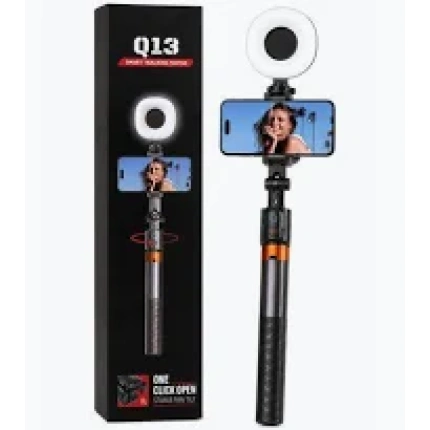 Q13 Smart Tracking Tripod with two LED fill lights and automatic face tracking